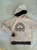 ADIDAS Pullover  Pulli Hoodie Kapuzenpullover grau Kapuze S 36 Bayern - Erding Vorschau