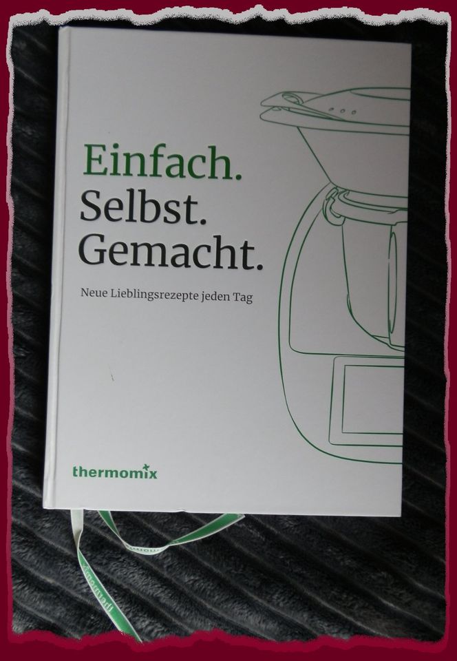 Thermomix TM6 schwarz + Backbuch + Kochbuch + Gleitbrett + Hefte in Baesweiler