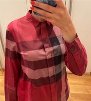 Original Burberry Damen Hemd Bluse Baumwolle XS rot Berlin - Charlottenburg Vorschau