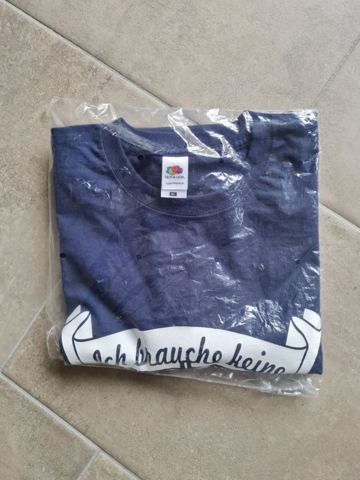 T-Shirt blau Gr. XL neu mit Nordsee Aufdruck, schwarz in L in Wilhelmshaven