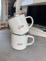 2 Emaille Tassen Henkelbecher Kaffeetasse Outdoor Becher Neu Rostock - Seebad Warnemünde Vorschau