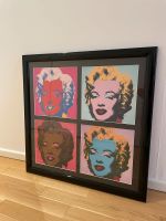 Pop-Art Andy Warhol Marilyn Monroe gerahmtes Bild 62 x 62 cm Altona - Hamburg Ottensen Vorschau