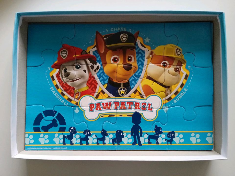 Puzzle Ravensburger Paw Patrol 2 x 12 Teile in Bergisch Gladbach