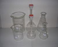Becherglas Erlenmeyer Meßkolben 1000/2000 ml groß Labor Glas Bayern - Kumhausen Vorschau
