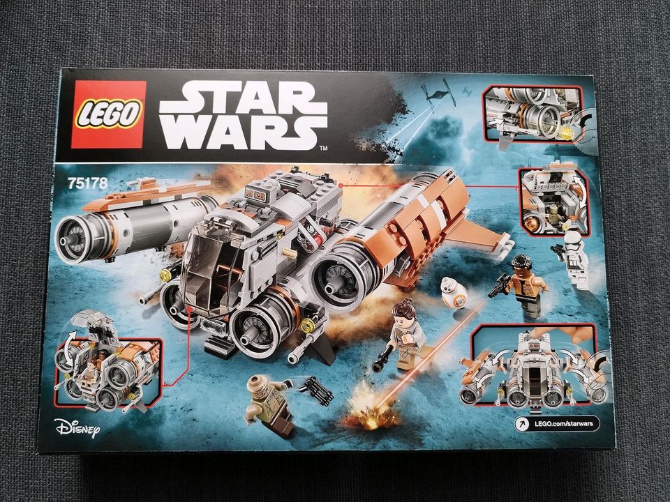 Lego Star Wars 75178 Jakku Quadjumper Ovp + Ungeöffnet in Kölleda