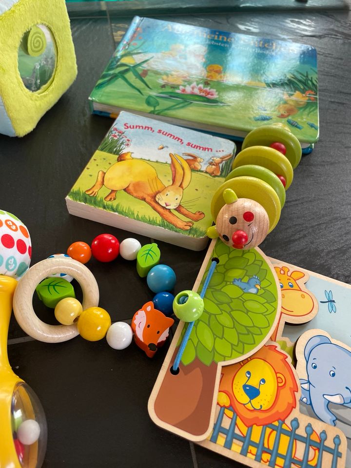Bayby Kinderbuch,Knisterbuch  & div Spielzeug in Heidenheim an der Brenz