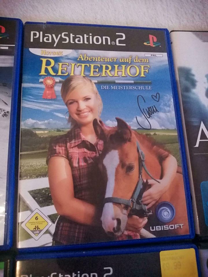 PS2 Spiele verschiedene Playstation in Wüstenrot