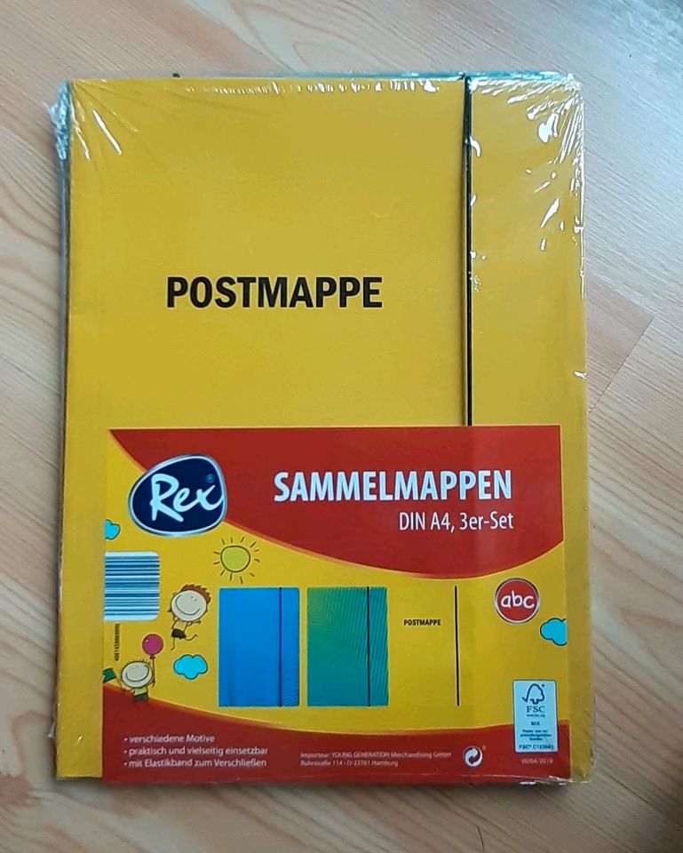 Sammelmappe Mappe Postmappe DIN A4 3er-Set NEU OVP 12 Stück in Rothenbuch