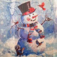 NEU! Diamond Painting Schneemann 30x30cm Nordrhein-Westfalen - Hilden Vorschau