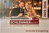 Schlemmerblock, Gutscheinbuch Karlsruhe 25/26, neu, vollständig Hessen - Lohfelden Vorschau
