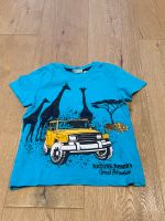 Blaues T-Shirt mit Safari Gr. 98/104 von Kids Rheinland-Pfalz - Neuhemsbach Vorschau