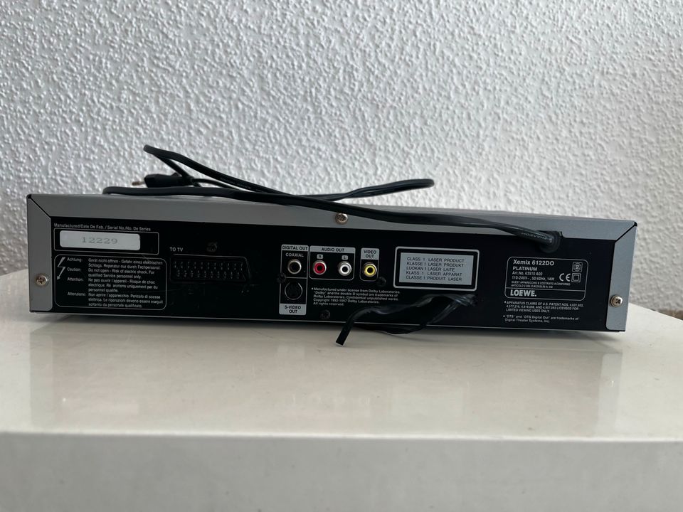 Loewe DVD Player Xemix 6122 DO - Platinum in Stuttgart