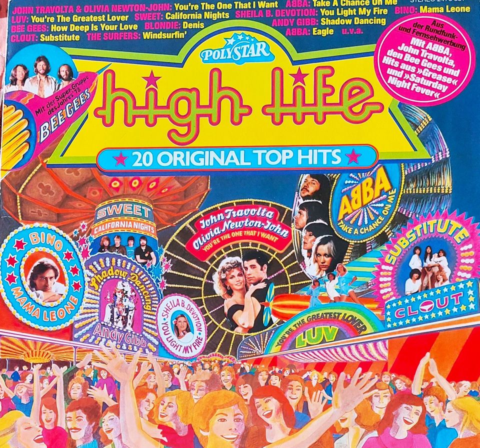 Polystar High Life - 20 Titel LP Vinyl in Hamburg