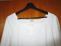 BENETTON Shirt langarm Carree-Ausschnitt weiß Gr. M (38-40) Baden-Württemberg - Kandern Vorschau