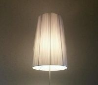 NEU: Lampe + 56h Schirm riesig Stehlampe Stahl weiss Standleuchte Mitte - Tiergarten Vorschau