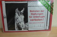 Alu Stallschild von Lehmann, NEU Nordrhein-Westfalen - Issum Vorschau