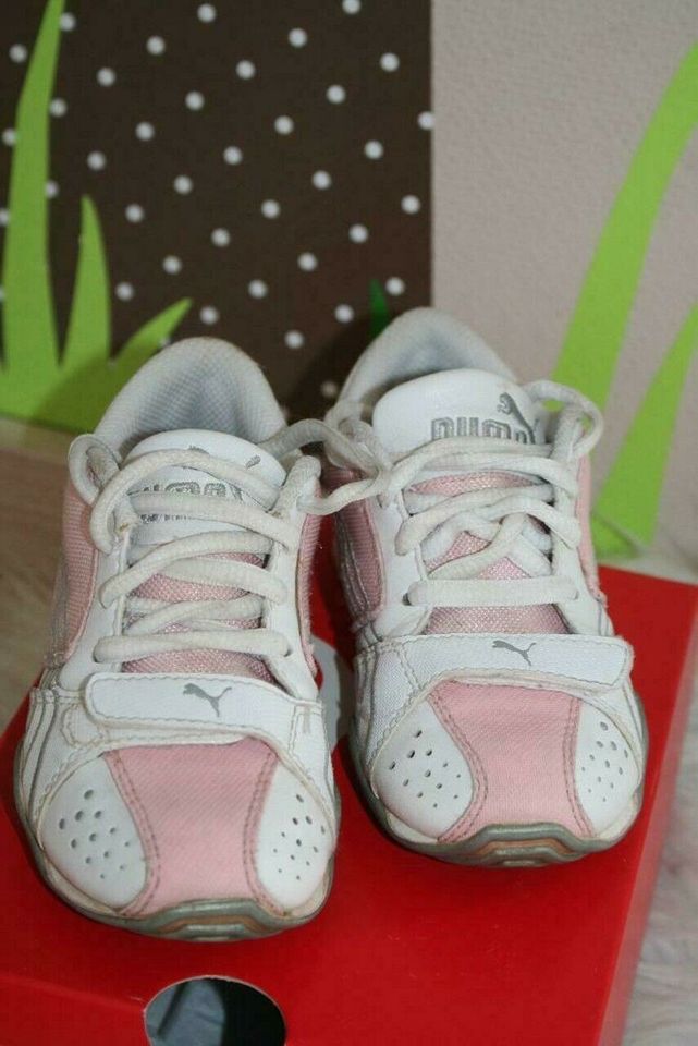 Süße Puma Gossamer pink weiß Schuhe Größe 24 Mädchen Sneaker Fa in Schweinfurt