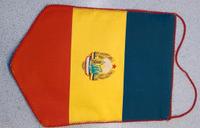 Tischbanner Tischwimpel Rumänien aus DDR Zeiten Schwerin - Altstadt Vorschau