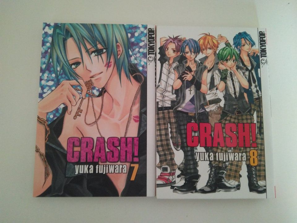 Manga CRASH! von Yuka Fujiwara 1-8 in Kürten