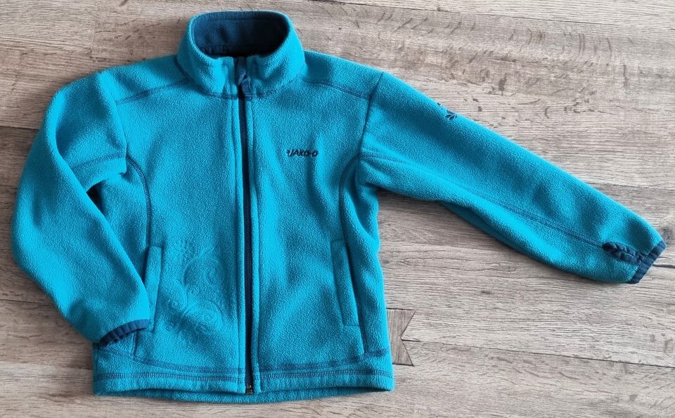 Mädchen Fleecejacke von JAKO-O-/ Fleece-Jacke; Größe 104/110 in Erfurt