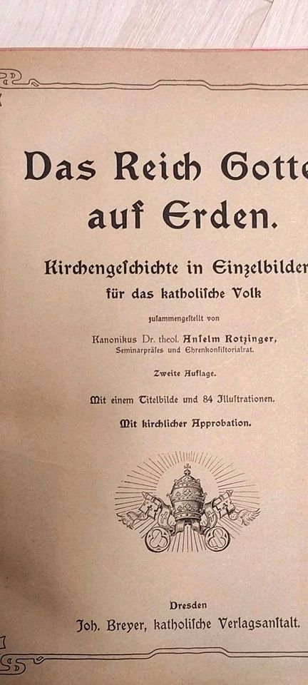 Antikes kirchliches Buch v. 1920 in Landau in der Pfalz