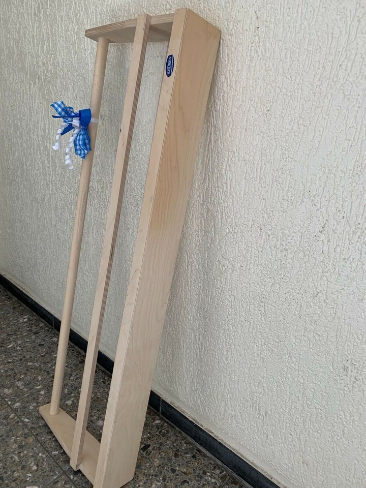 Holz Regal Aufbewahrung Fest Flaschenhalter 103cm lang in Köln