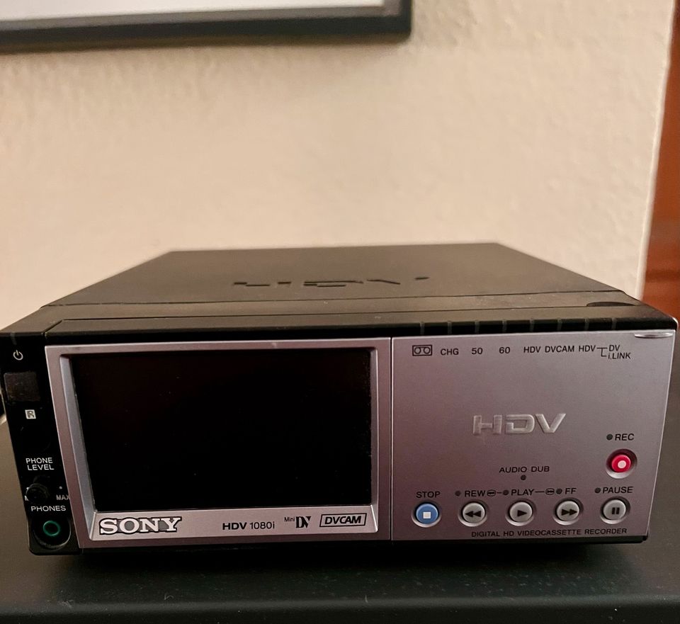 Sony HDV 1080i Video Cassette Deck Mini DV DVCAM in Berlin