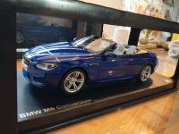 BMW M6 F12 Cabrio 1:18 OVP Paragon/ San Marino blau Bayern - Hohenthann Vorschau