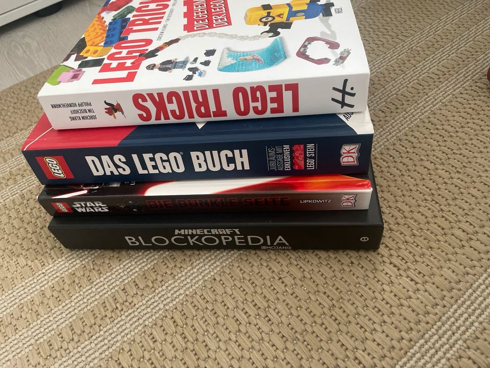 Verschiedene Lego/Minecraft Bücher in Bad Sobernheim