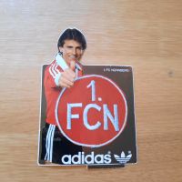 Aufkleber Adidas 1. FCN Nürnberg aus den 80er Jahren Bayern - Unterwössen Vorschau