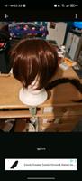 Lange dunkelbraune Perücke Cosplay  12 Euro Nordrhein-Westfalen - Bedburg Vorschau