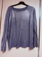Orsay Pullover blau glänzend silber Gr. 38  Damen Nordrhein-Westfalen - Geldern Vorschau