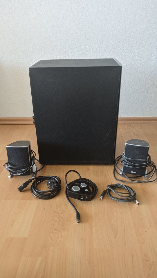 2.1 Sound-System: Teufel CC 200SW in Eichstetten am Kaiserstuhl