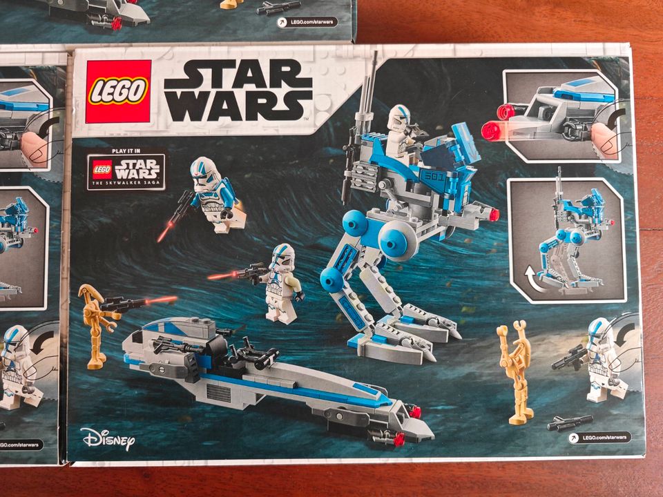 3 x LEGO Star Wars 75280 Clone Trooper der 501. Legion NEU in OVP in Sarstedt