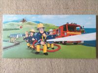 Leinwand Bild Kinder Feuerwehrmann Sam, 70x33cm, NEU Sachsen - Stauchitz Vorschau