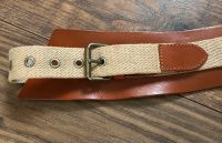 Marella Gürtel Leder 3 cm Breit  Länge 90 cm Cognak Nordrhein-Westfalen - Oberhausen Vorschau