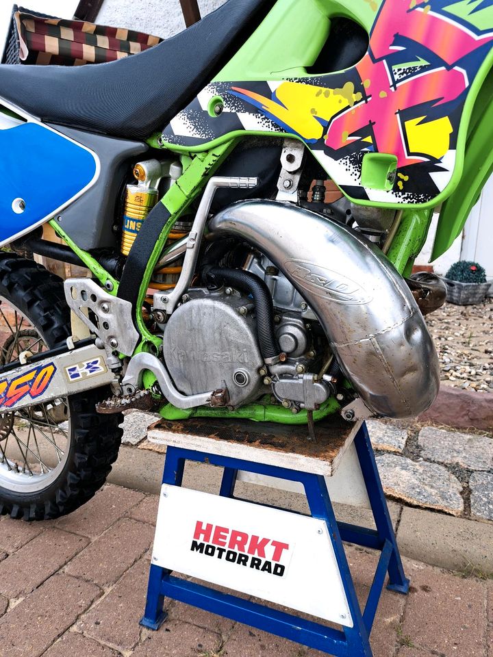 Kawasaki KX 250 ccm 2 Takt RM CR SX YZ in Meisdorf