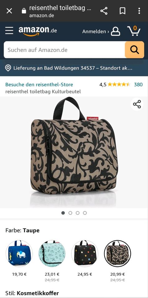 reisenthel kulturtasche in Hessen - Edertal | eBay Kleinanzeigen ist jetzt  Kleinanzeigen