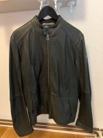 Boss Orange Lederjacke dunkelgrün Gr.50 Niedersachsen - Wedemark Vorschau