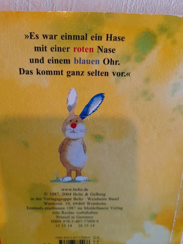 Der Hase mit der roten Nase Rübe sucht Rübchen in Dresden