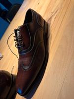Boss Schuhe Leder Business 44 Dunkelbraun Nordrhein-Westfalen - Emsdetten Vorschau