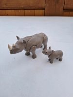 PLAYMOBIL Nashorn mit Baby Tierpark Zoo Safarfi Thüringen - Rudolstadt Vorschau