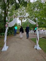 Sehr großer Trau- Hochzeitsbogen aus Holz Deko Nordrhein-Westfalen - Werne Vorschau