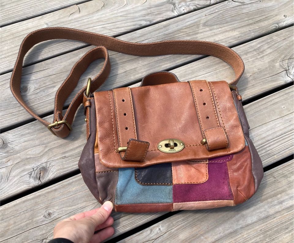 Fossil Leder Handtasche Umhängetasche bunt braun in Nordrhein-Westfalen -  Windeck | eBay Kleinanzeigen ist jetzt Kleinanzeigen