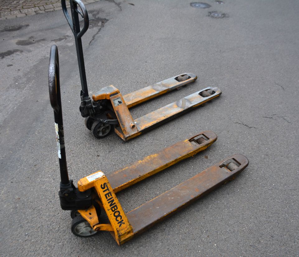 HANDHUBWAGEN JUNGHEINRICH 2,0t / STEINBOCK 2,5t / BK TOYOTA TOP in Hessisch Oldendorf