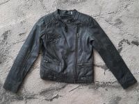 Coole Sommerjacke im Bikerstil Gr. 140 Hessen - Twistetal Vorschau