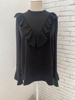 H&M Bluse schwarz Volant m Sommer Nordrhein-Westfalen - Paderborn Vorschau