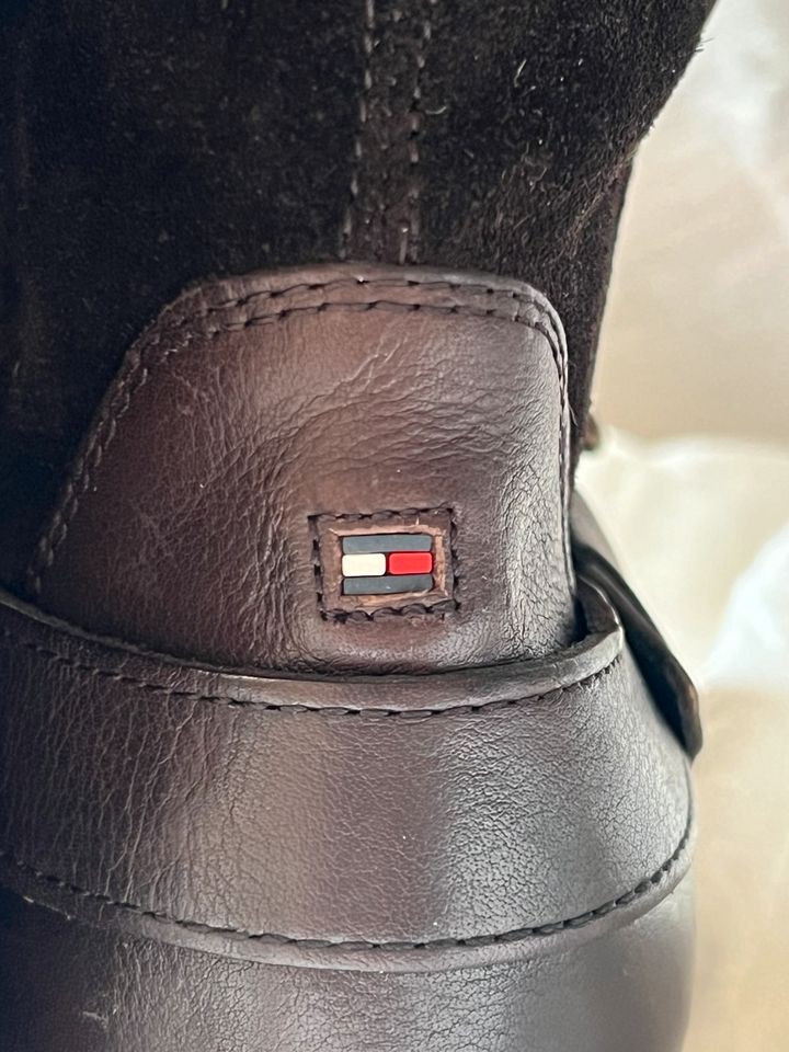 Tommy Hilfiger Stiefel aus Leder Damen Hamilton in Essen