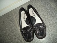 TAMARIS Slipper Loafer Mokassins Echtleder sCHUHE schwarz 38 Top Bayern - Hauzenberg Vorschau