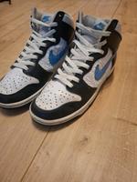 Nike dunk high retro blau/schwarz Gr. 39 Leipzig - Grünau-Mitte Vorschau